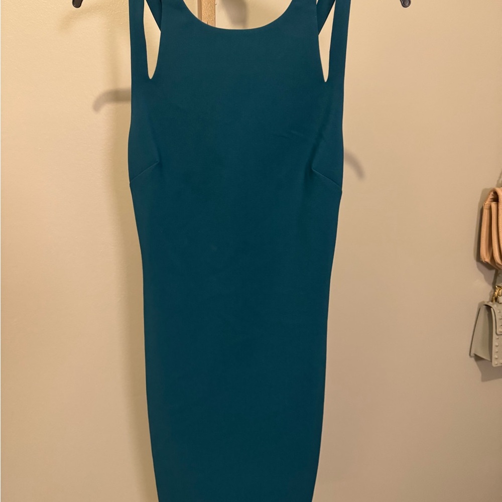 Likely Teal Backless Dress